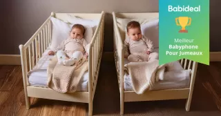 Chambre de bu00e9bu00e9 avec des jumeaux est un Babyphone